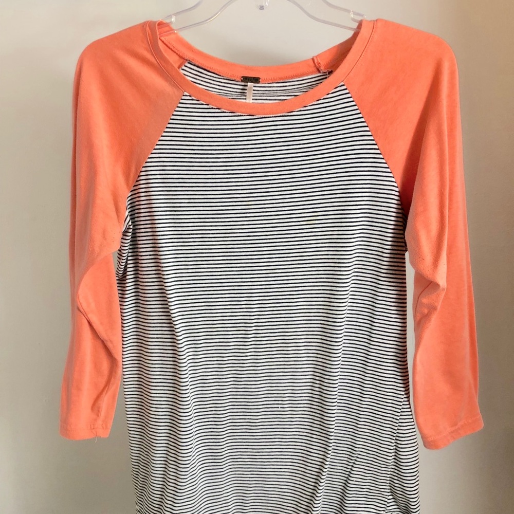 POOF baseball tee QUARTER SLEEVE